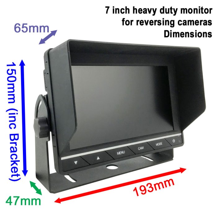 Reversing Cameras Uk Ltd Monitors For Reversing Cameras Monitor