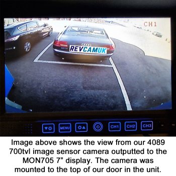 White Diamond Reversing Camera Kit for Motorhomes | PM89EW-SD