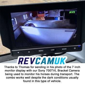 7" Monitor for Reversing/ Rear View Cameras | MON17/MON745