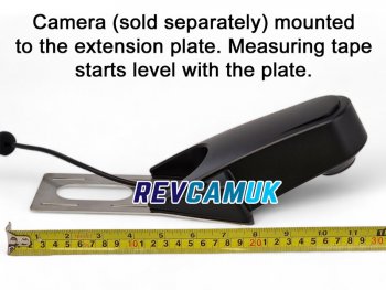 Stainless steel extension plate for our roof mount camera | ACC345