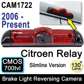 Citroen Relay Reversing Camera for Brake Light 2006-Present - CAM1722