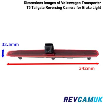 VW Transporter T5 Tailgate Reversing Camera for Brake Light | CAM562