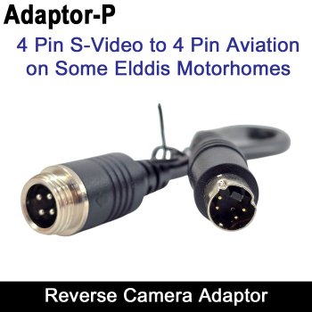 Elddis Motorhome Dome Reverse Camera Adaptor | Adaptor-P