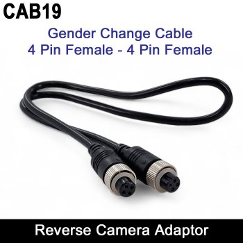 Female to Female 4 pin Gender changing cable (converts male 4 pin to female 4 pin) | CAB19