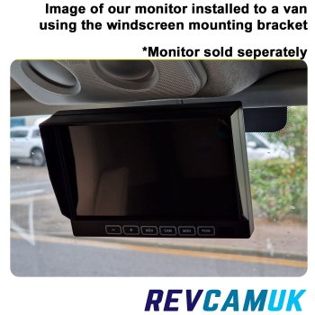 Windscreen mounting bracket for dashboard mounted reversing camera monitors | ACCMB99