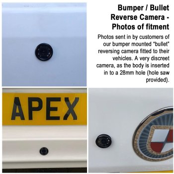 1080P Bullet Bumper Reversing Camera | CAM038AHD