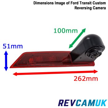 Ford Transit Custom Reverse Camera for Brake Light | CAM007FTC