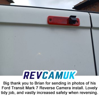 Mk7 Ford Transit 2006-2013 Brake Light Reversing Camera Kit with 5" Monitor | PM59BLM