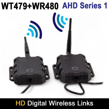 AHD Wireless Rear View / Reversing Camera  Sender + Receiver box set | WT479 + WR480