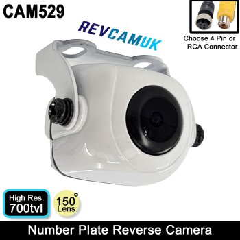 Mini/Small White Reversing Camera | CAM529