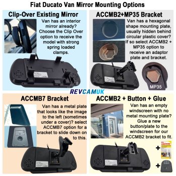 Reversing Camera Kit for Fiat Ducato (2006-Present) to fit Brake Light | PM39BLA