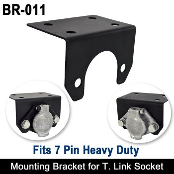 Bracket + Screws to fit Heavy Duty Trailer Sockets | BR-011