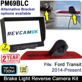 Mk8 Ford Transit Reversing Camera Kit with 7" Monitor | PM69BLC