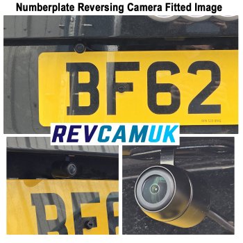 "Butterfly Wings" Number Plate Reverse Camera | 1/3" 600TVL Sony CCD sensor | CAM085