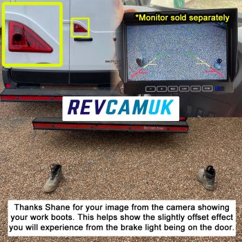 Renault Master, Nissan NV400, Vauxhall Movano Brake Light Reverse Camera | CAM401