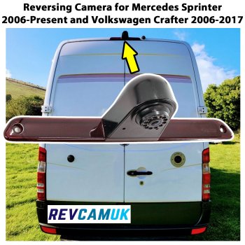 Mercedes Sprinter and VW Crafter Reverse Camera for Brake Light | CAM906