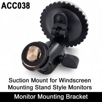 Suction mount bracket for our stand/dash reversing camera monitors | ACC038