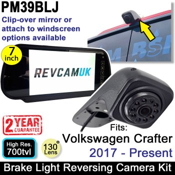 2017-Present Volkswagen VW Crafter Reverse Parking Camera Kit to fit to Brake Light | PM39BLJ