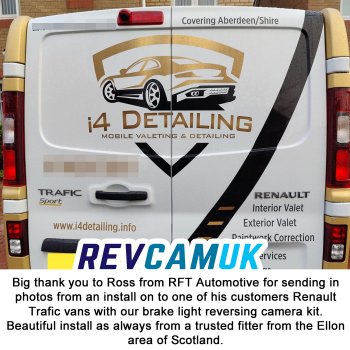 Renault Trafic/Vauxhall Vivaro Reversing Camera Kit with 5" Display | PM59BLE