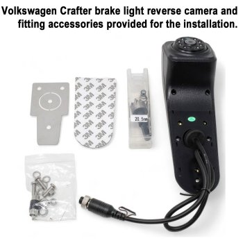 Volkswagen VW Crafter Reversing Camera Kit to fit Brake Light - 7" Monitor | PM69BLJ