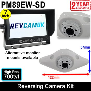 White Diamond Reversing Camera Kit for Motorhomes | PM89EW-SD