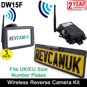 Number Plate Frame Digital Wireless Reverse Camera Kit | DW15F