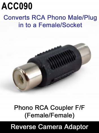 ACC090 - F / F RCA Phono Coupler Adaptor to convert male in to female