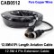 12.5M / 41FT 4 Pin Extension Cable for Reverse Parking Camera | CAB0512