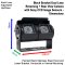 black twin lens reversing rearview camera dimensions