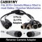 Burstner, Baileys, Dometic, Waeco Pre-fitted 6 Pin Motorhome Cable Adaptors 2010+ version for Twin Reverse + Rear View Camera | CAB001WY