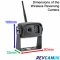 60M Digital Wireless Reversing Camera | Built in Aerial + TX Transmitter | WC6260