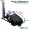 Sharp CCD Black Bracket Wireless Reverse Camera and 7" Monitor | DW60A