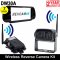 Wireless Reverse Camera Kit with Mirror Monitor and Black Bracket Camera | DW30A