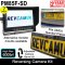 Number Plate Frame Reverse Camera Kit with 7" Heavy Duty Monitor | PM85F-SD