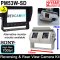 White Twin Sony CCD Bracket Reversing & Rear View Camera Kit with 5" Display | PM53W-SD