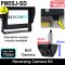 Number Plate Bolt/Post Mounted Reversing Camera Kit with 5" Display | PM55J-SD