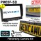 Numberplate Frame Reversing Camera Kit with 7" Monitor | PM65F-SD