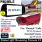 Vauxhall Vivaro, Nissan NV300, and Renault Trafic Reverse Camera Kit for Brake Light with Mirror Monitor | PM39BLE