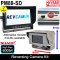 Polished Stainless Steel Bracket Camera Kit with Sharp CCD Image Sensor and 7" Monitor | PM88-SD