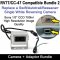 RV77/CC-47 Compatible Replacement Reversing Camera with 6 Pin PS/2 adaptor | Adaptor-G+CAM361W