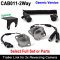 Heavy Duty Trailer Link for 2 Rear View Cameras - Lift Flap Design | CAB011-2way