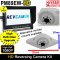 High Definition White Diamond Shape Reversing Camera Kit with 7" Heavy Duty Monitor | PM89EW-HD