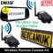 Number Plate Frame Reversing Camera Kit with Mirror Monitor and Wireless Sender/Receiver | DW35F