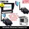 White Caravan Rear View Reversing Camera with Wireless Sender/Receiver Boxes - 5" Monitor | DW51W